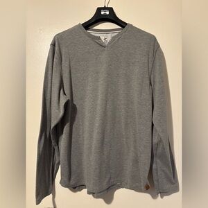 Fundamental Coast LS Casual Sweater- XL, Gray, Like New